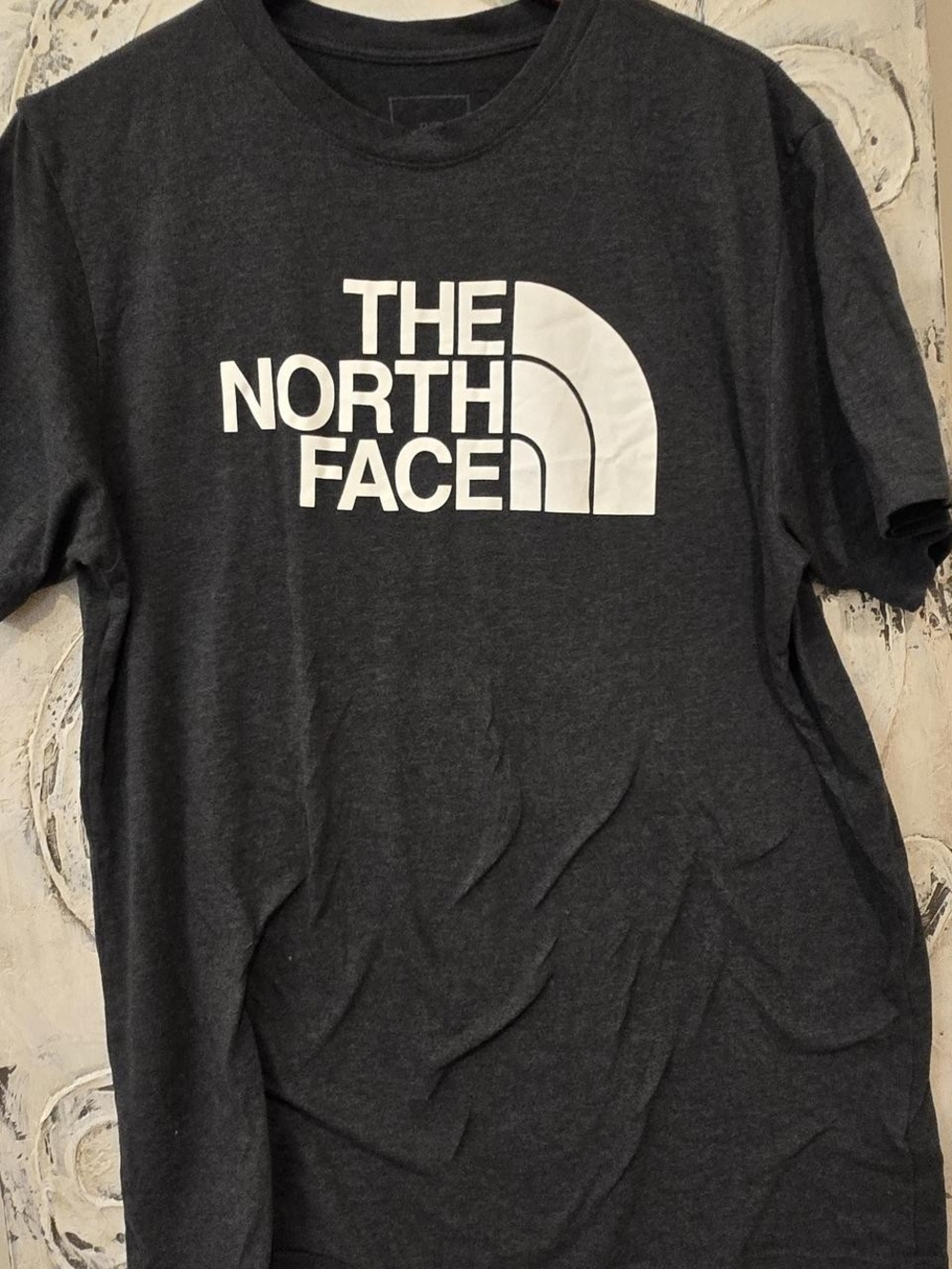 The North Face Men's Dark Charcoal Short Sleeve Logo Tee